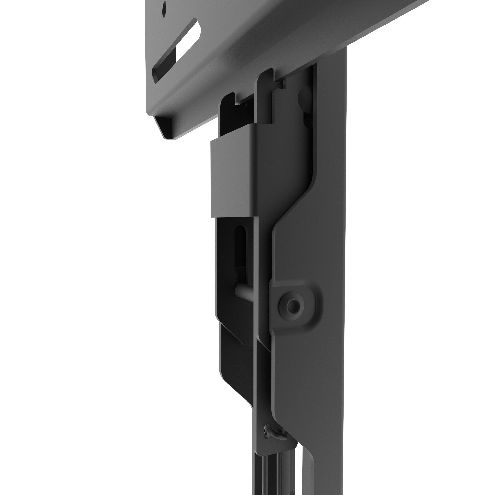 Alt View 2. Kanto - Kanto PF400 Low Profile Wall Mount for 40" - 90" TV - Black.