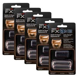 BaBylissPRO - 5-Pack BaByliss Pro FXONE Double Foil Shaver Replacement Foil and Cutter - Rose Gold