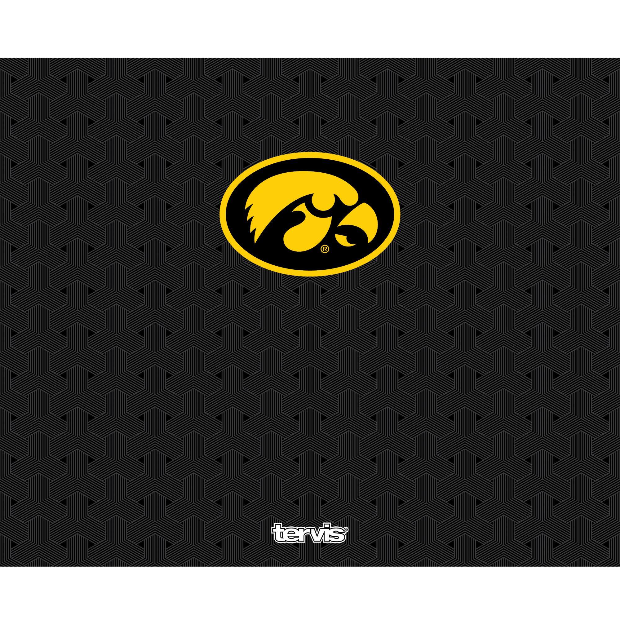 Alt View 1. Tervis - Iowa Hawkeyes 40oz. Weave Wide Mouth Water Bottle - Multicolor.
