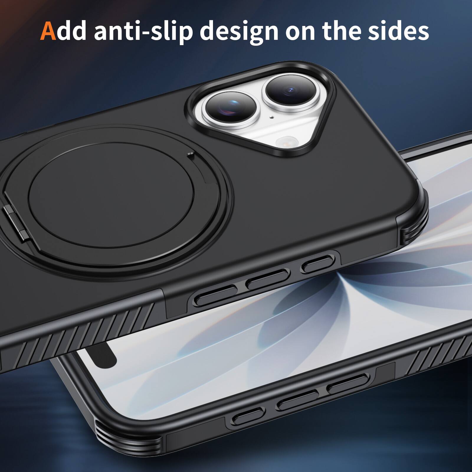 Add anti-slip design on the sides