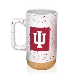 Indigo Falls - Indiana Hoosiers 18oz. Speckle Cork Mug - Cream