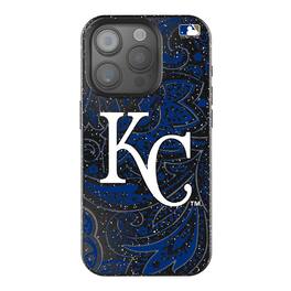 Keyscaper - MLB - Kansas City Royals Paisley Bling iPhone Case - 14 - Black