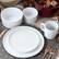 Alt View 8. Elama - Elama Luxmatte White 20 Piece Dinnerware Set - White.