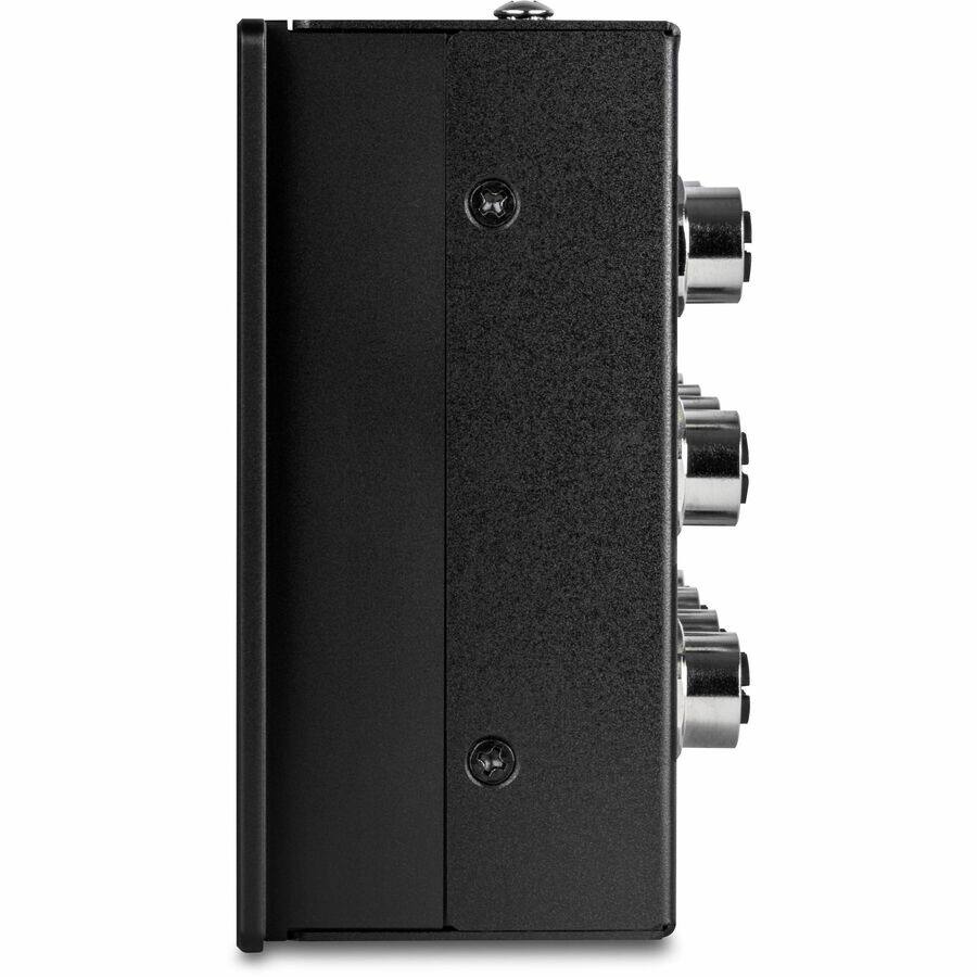 Alt View 4. Trendnet - TRENDnet 10-Port Industrial EN 50155 M12 Gigabit PoE+ Railway Switch, TI-XPG102, IP40 Rated for Harsh Environments, NDAA - Unknown.