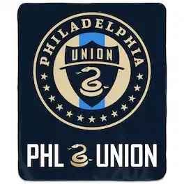 WinCraft - Philadelphia Union 50" x 60" Ultra Fleece Blanket - Multicolor