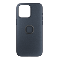 Peak Design - Everyday Fabric Case v2 for iPhone 15 Pro Max - Midnight - Front_Zoom