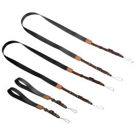 Unique Bargains - 1Set Camera Strap, Safety Adjustable Shoulder Sling Neck Strap with Hand Wrist Lanyard for DSLR - Black Gray