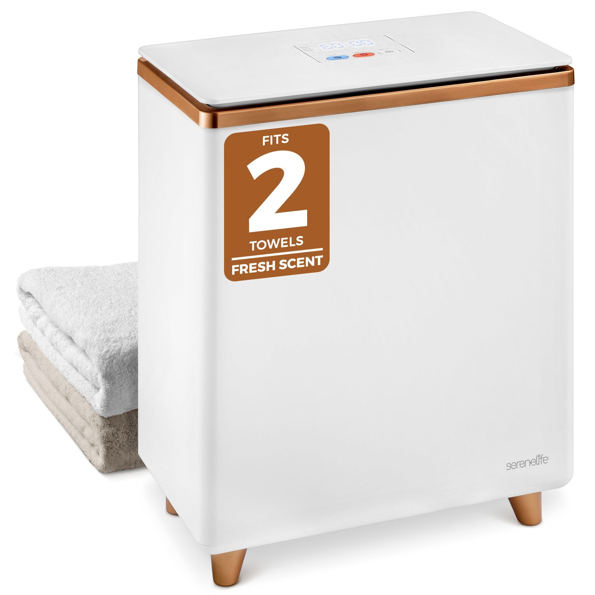 SereneLife Luxury Rectangle Towel Warmer - Thumbnail 5