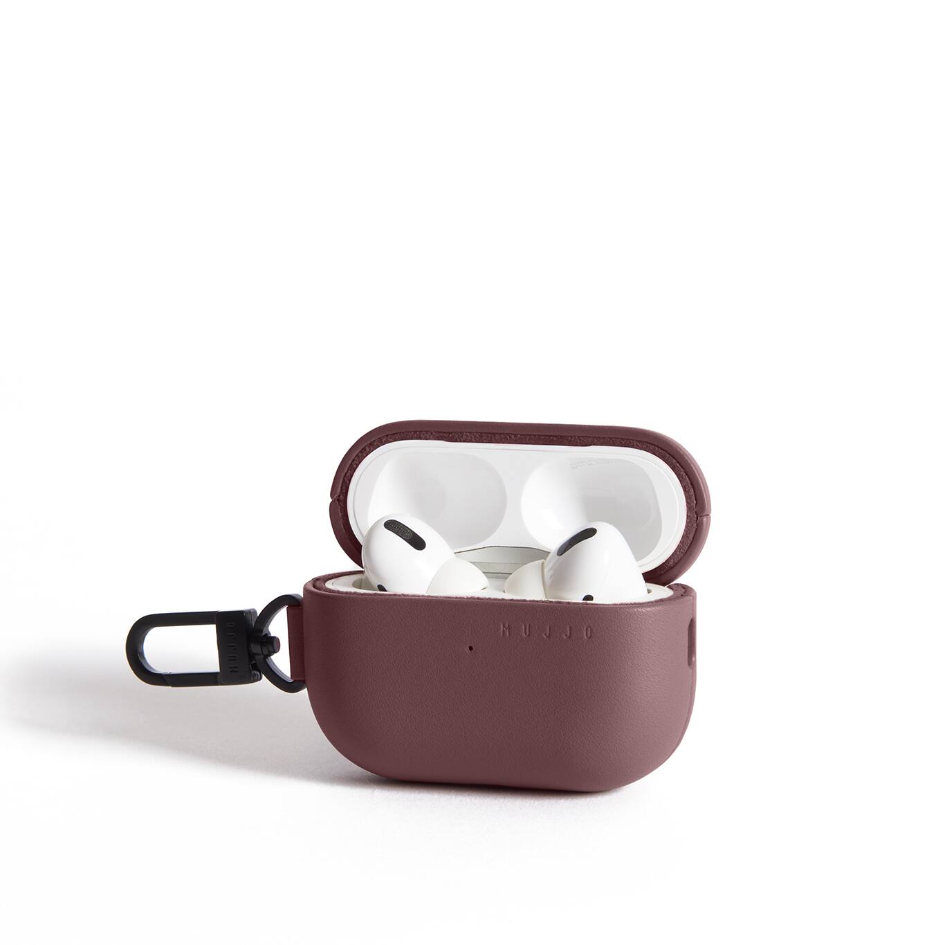 Alt View 1. Mujjo - Mujjo Echelon AirPods Pro (2nd Gen) Case - Bronze Red.