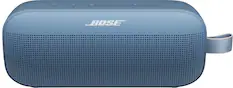 Front. Bose - SoundLink Flex (2nd Gen) Portable Bluetooth Speaker with Waterproof/Dustproof Design - Blue Dusk.