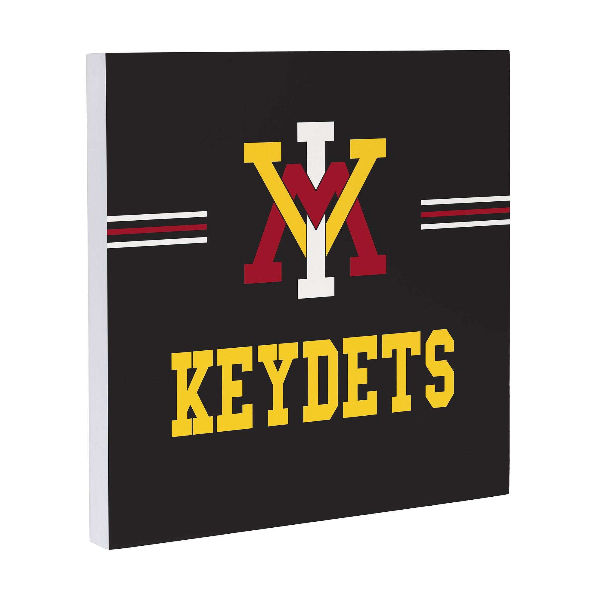 Alt View 1. Evergreen Enterprises - Virginia Military Institute Keydets 12" x 12" Wood Wall Sign - Multicolor.