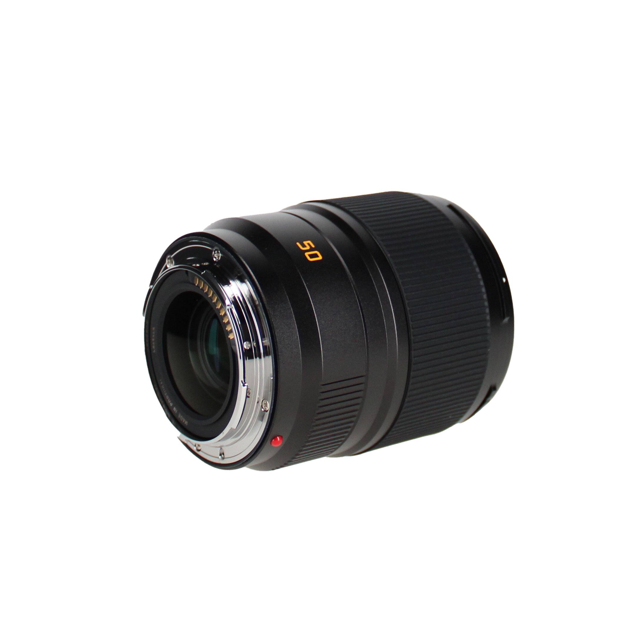 Back. Leica - Leica Summicron-SL 50mm f/2 ASPH. Lens (L-Mount) + Filter Kit + Lens Case + More - Black.