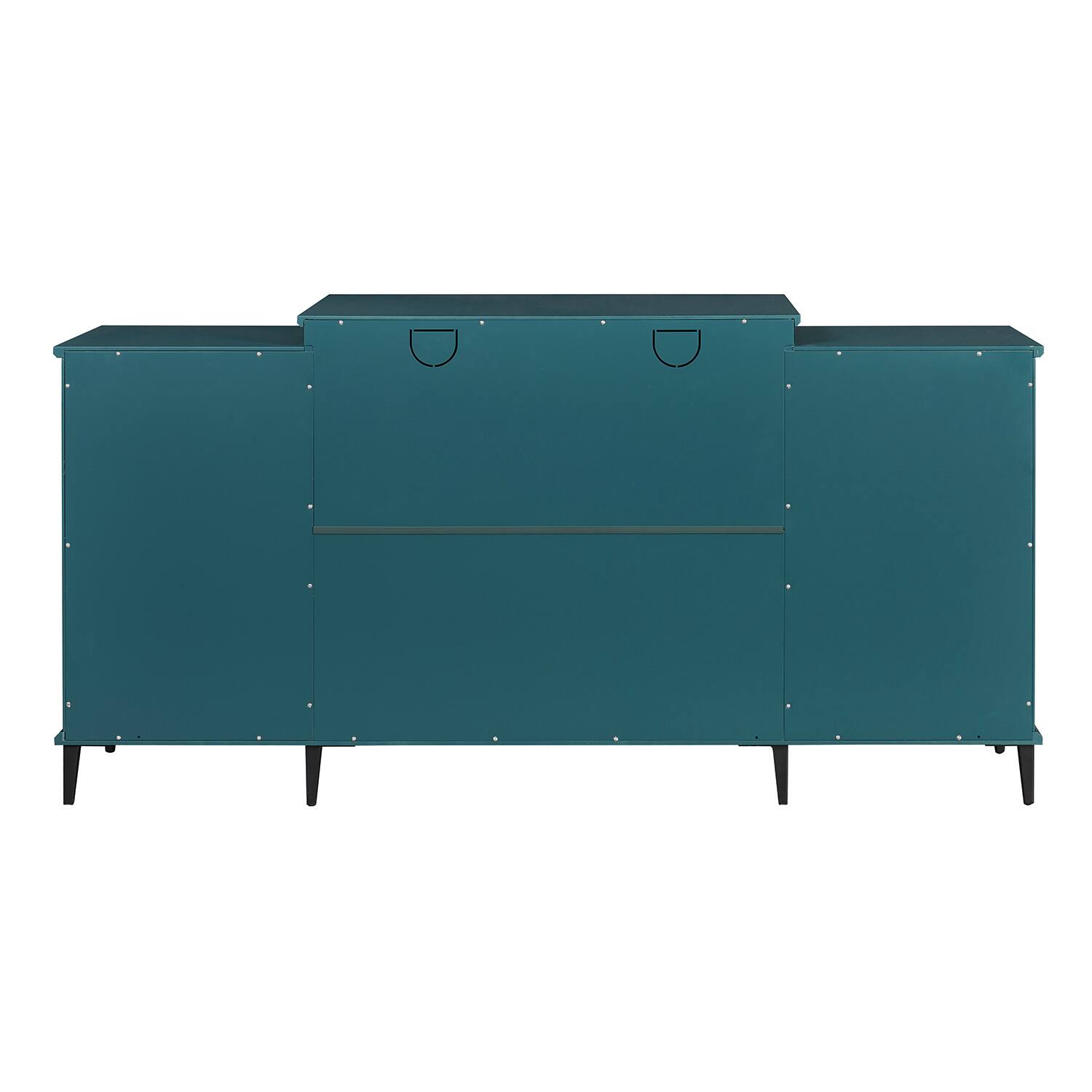 Alt View 1. Spaco - Spaco 62" TV Stand, Buffet Sideboard Cabinet, for Living Room - Teal Blue.