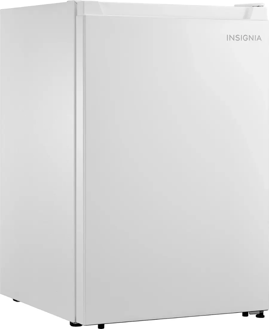 Alt View 14. Insignia™ - 2.5 Cu. Ft. Mini Fridge with Reversible Door and ENERGY STAR Certification - White.