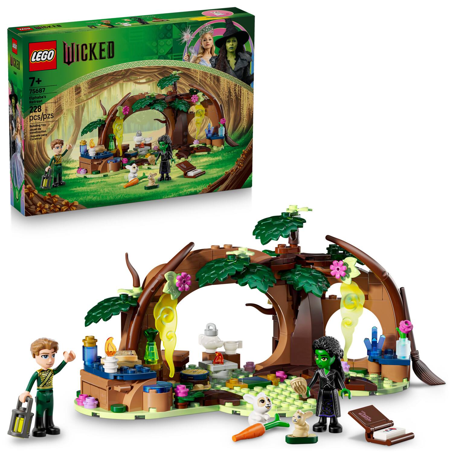 LEGO - Wicked Elphaba’s Retreat Building Toy 75687