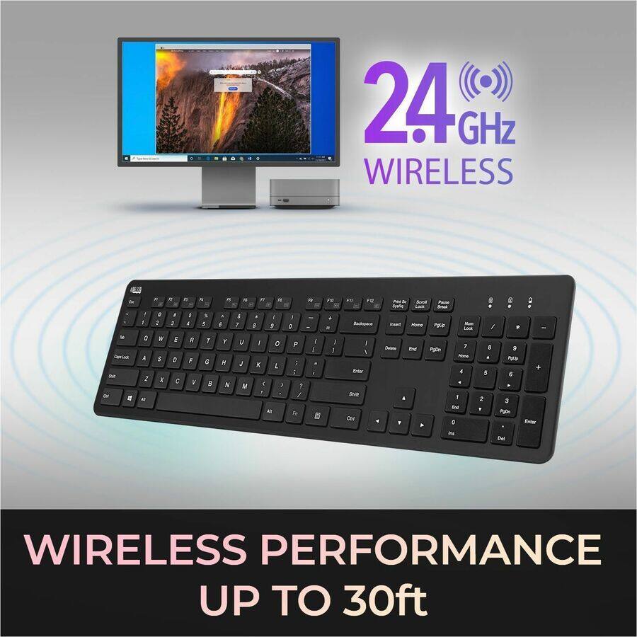 24 GHz WIRELESS  
WIRELESS PERFORMANCE UP TO 30ft