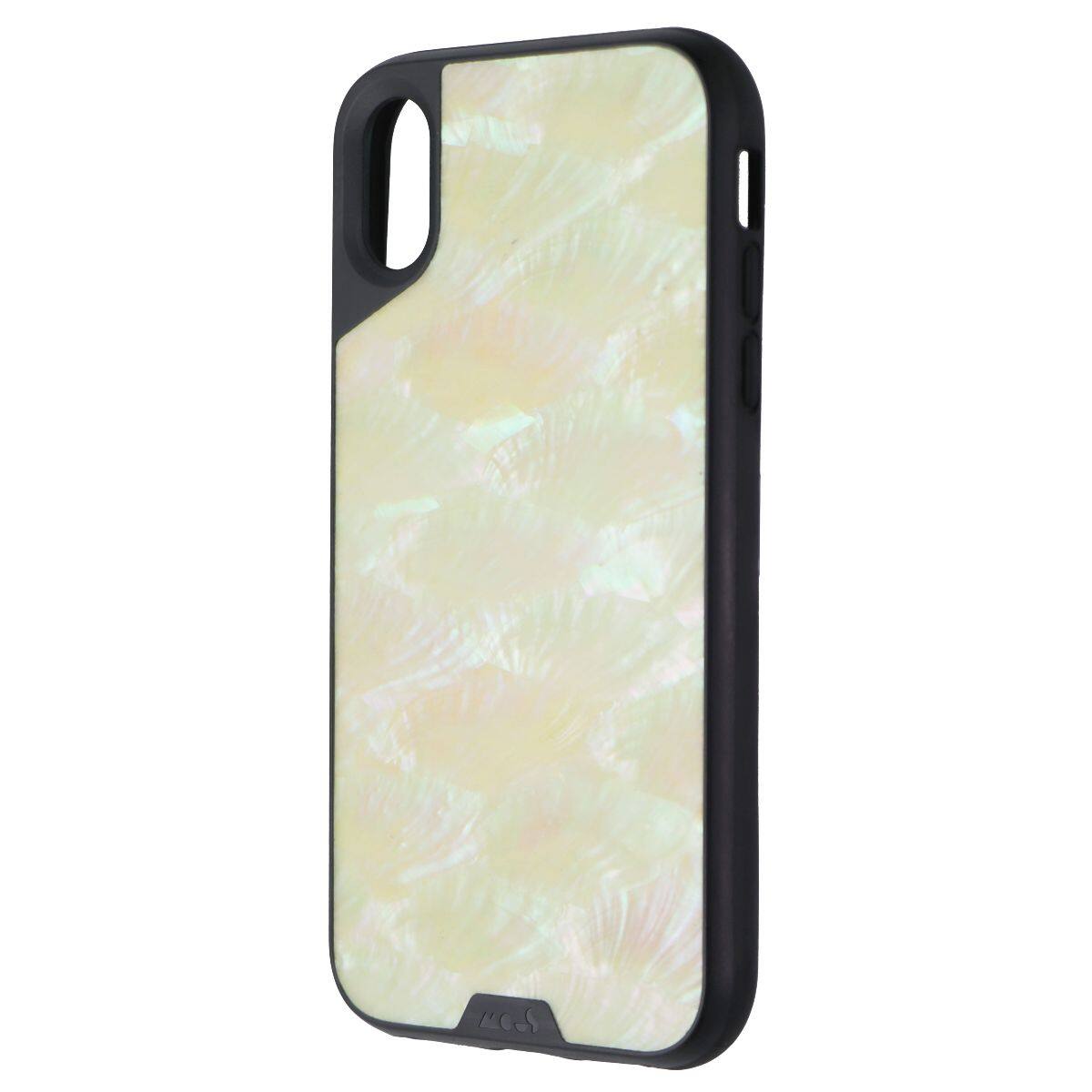 Front. Mous - MOUS Limitless 2.0 Series Case for Apple iPhone XR - Shell White/Black - White.
