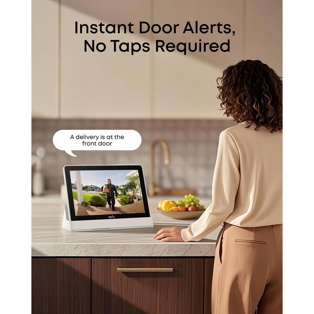 Instant Door Alerts, No Taps Required

A delivery is at the front door