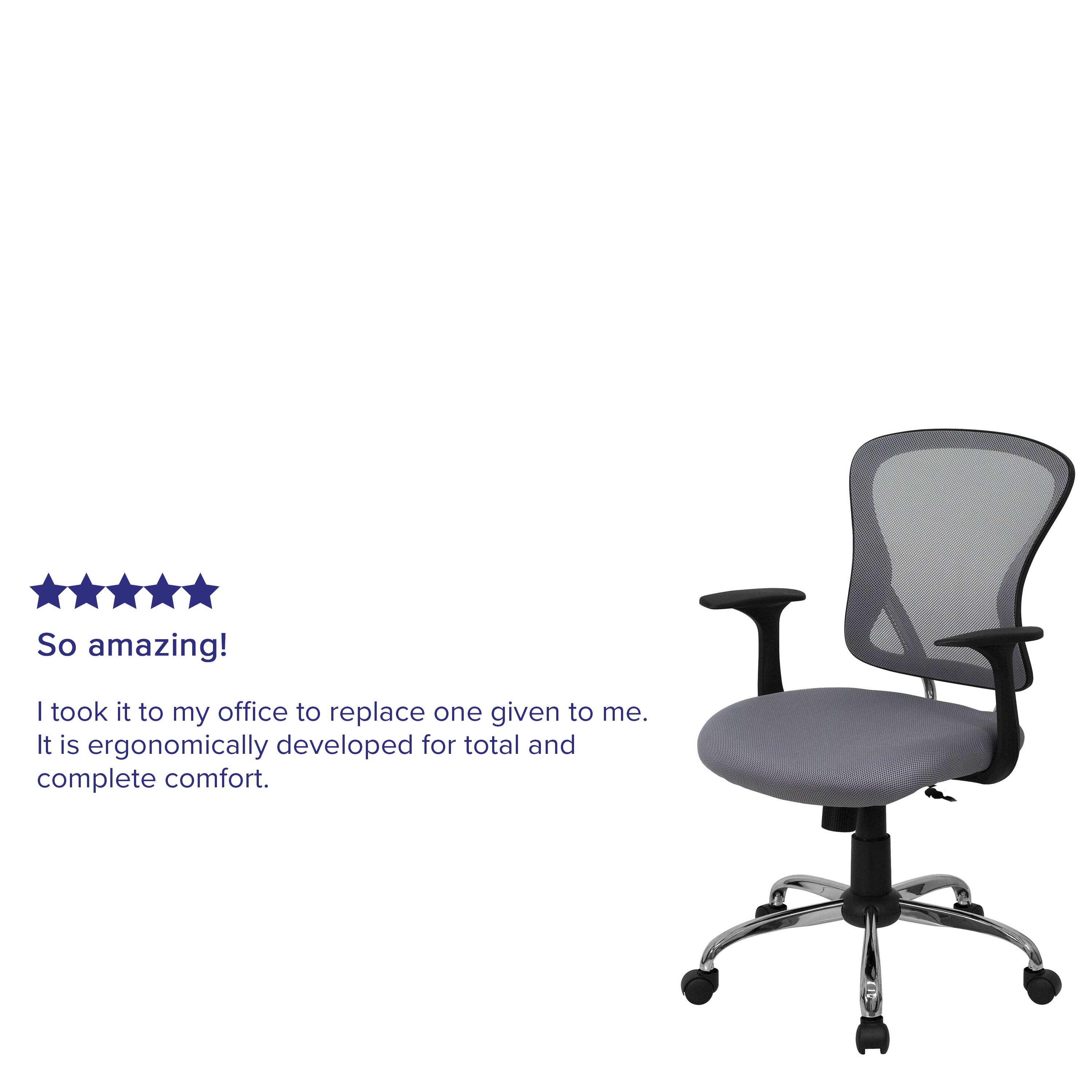 So amazing!  
I took it to my office to replace one given to me.  
It is ergonomically developed for total and complete comfort.