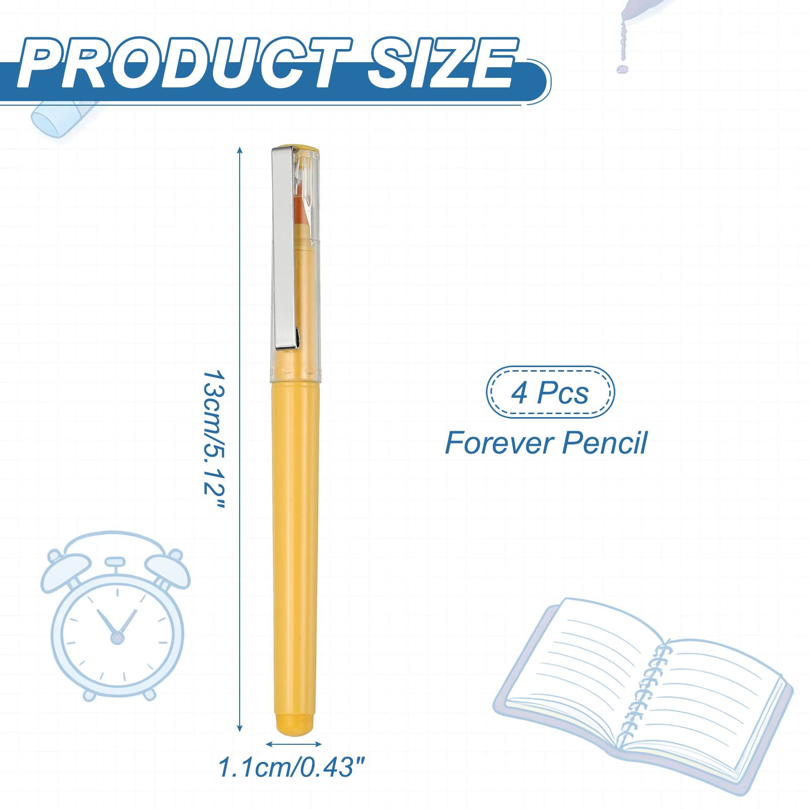 PRODUCT SIZE  
13cm/5.12"  
4 Pcs  
Forever Pencil  
1.1cm/0.43"