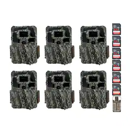 Browning - Dark Ops Pro X 1080 Trail Camera with 32GB SD Card Bundle (6-Pack)