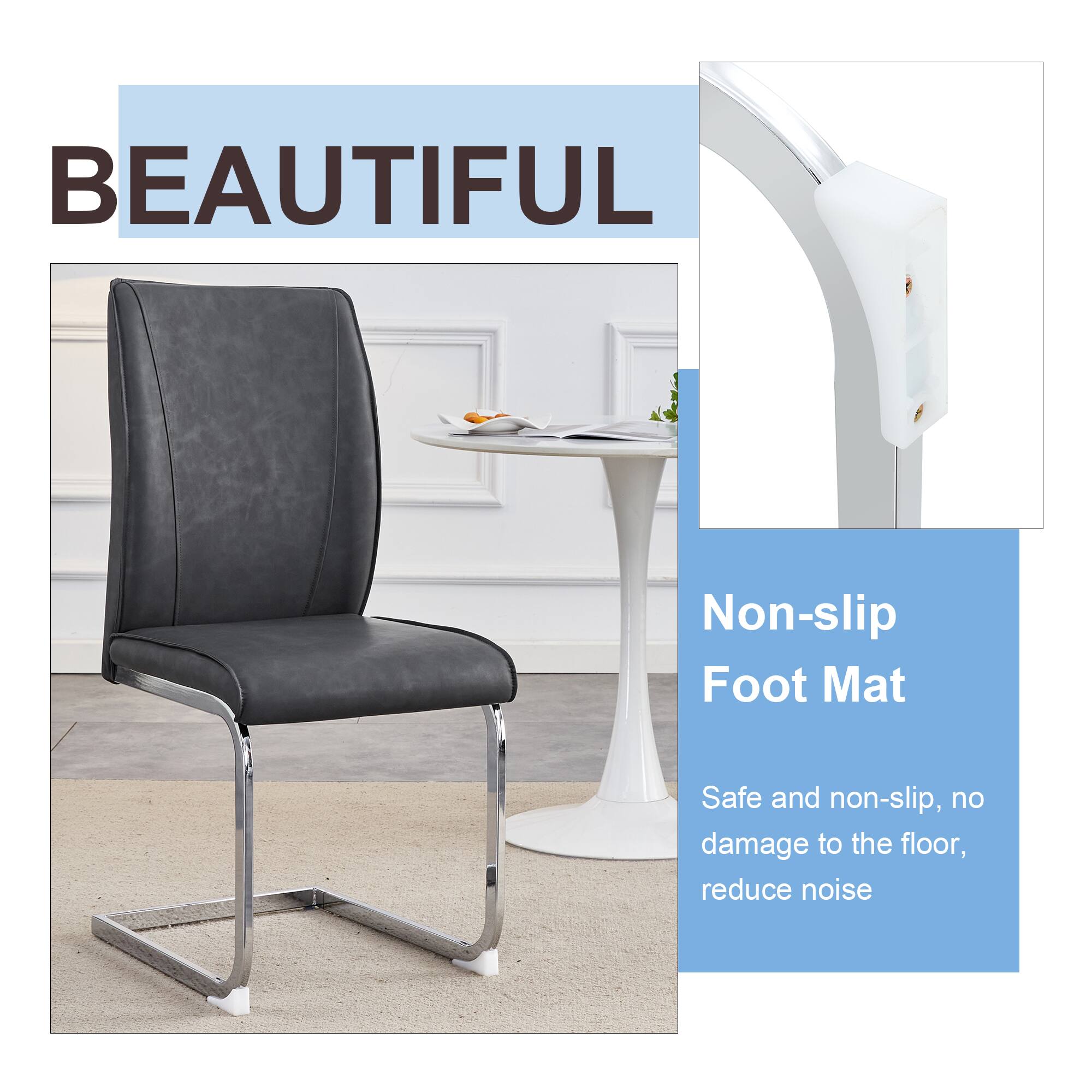BEAUTIFUL

Non-slip Foot Mat

Safe and non-slip, no damage to the floor, reduce noise
