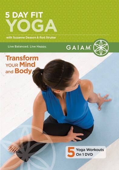 Front. 5 Day Fit Yoga (MOD) (DVD Movie).
