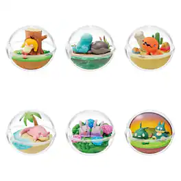 Pokémon - Re-Ment Pokemon: Terrarium Collection Relaxing Moments Blind Box - 1 Random Figure