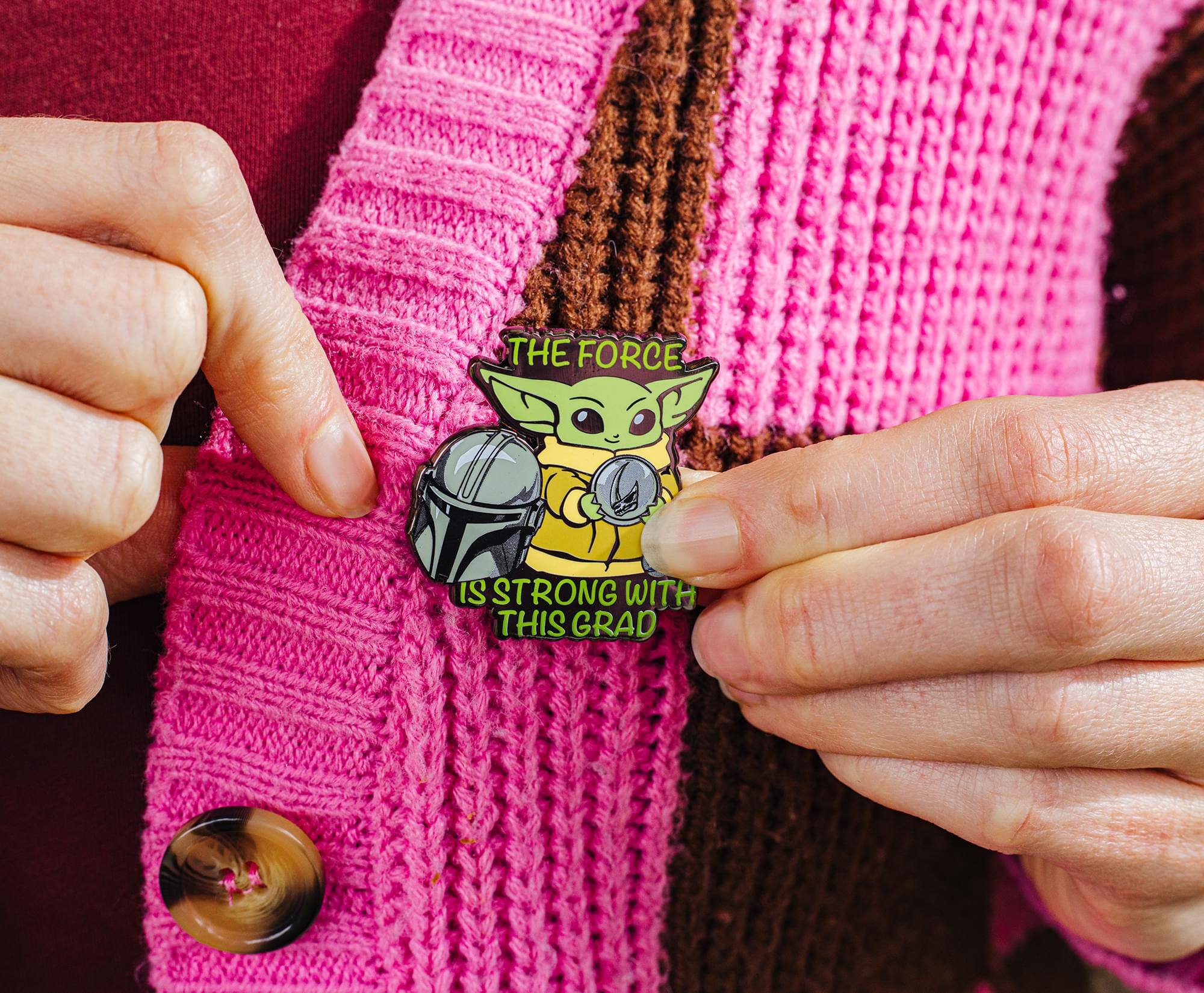 The Force is strong with this grad.