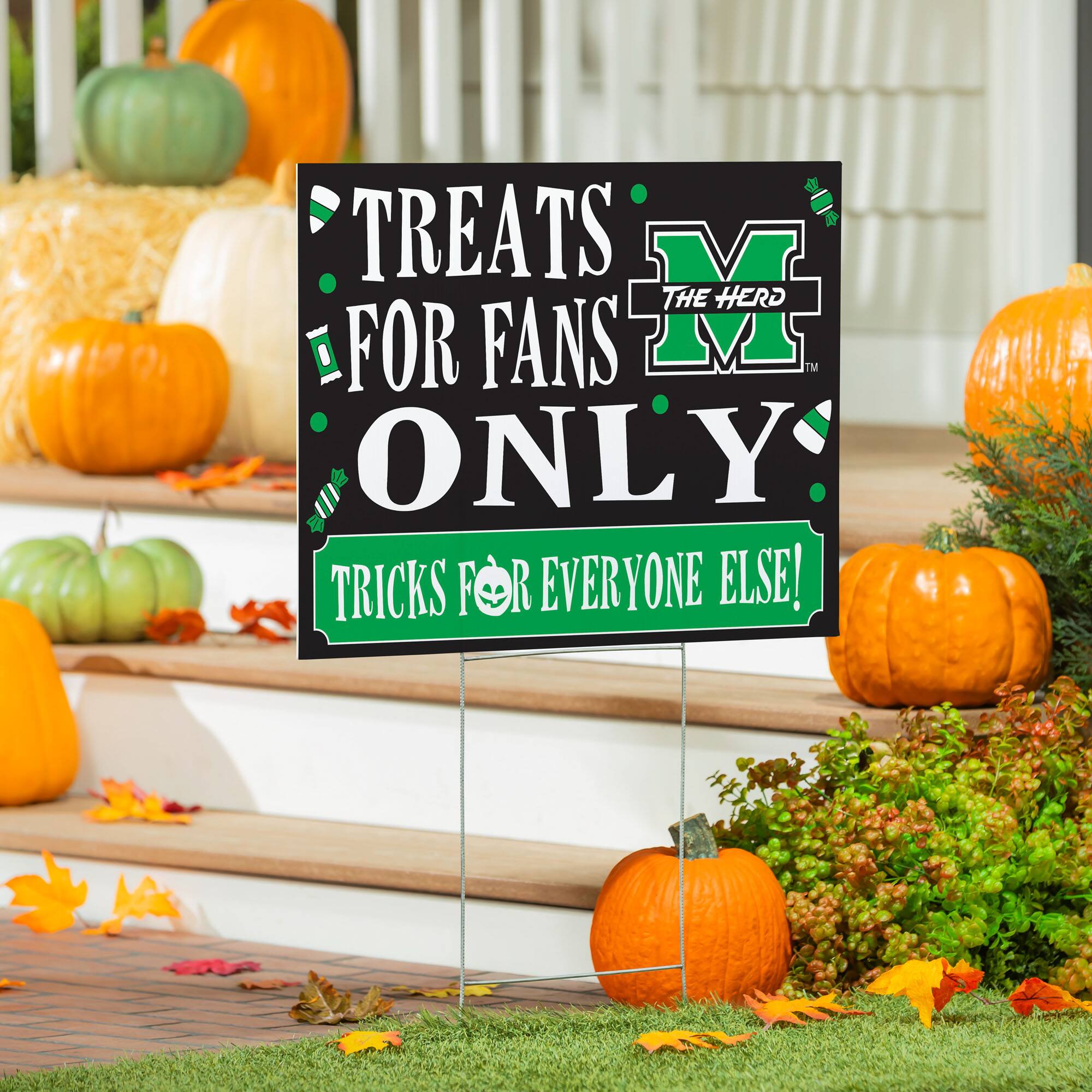 TREATS FOR FANS ONLY  
TRICKS FOR EVERYONE ELSE!  
THE HERD