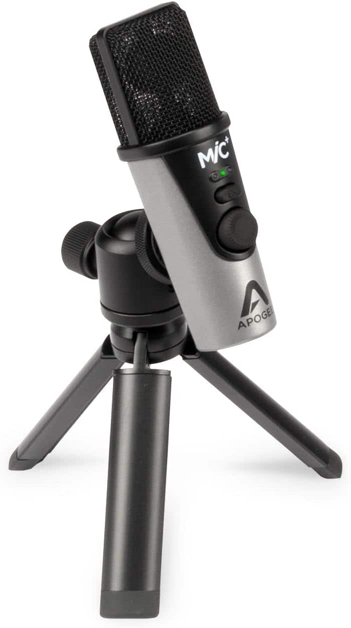 Apogee - Electronics MiC Plus USB Cardioid Condenser Microphone