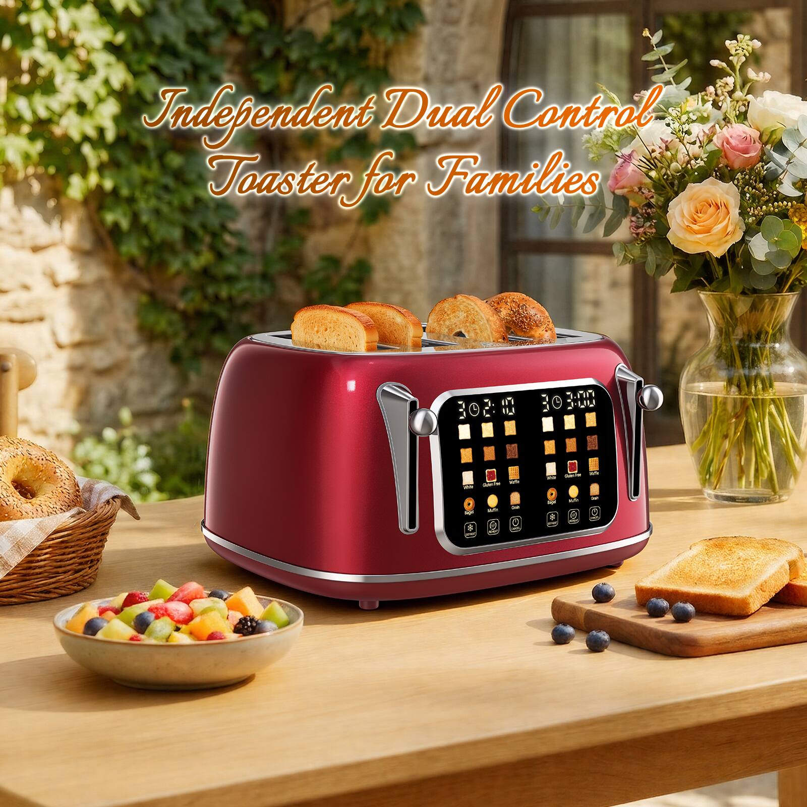 Independent Dual Control Toaster for Families

7.117 DI-SOE 30 I-WW

Hide KISH adde

Art Doester

Milk

$ with 0