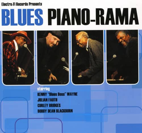 Curley Bridges - Electro-Fi Records Presents Blues Piano-Rama  - COMPACT DISCS