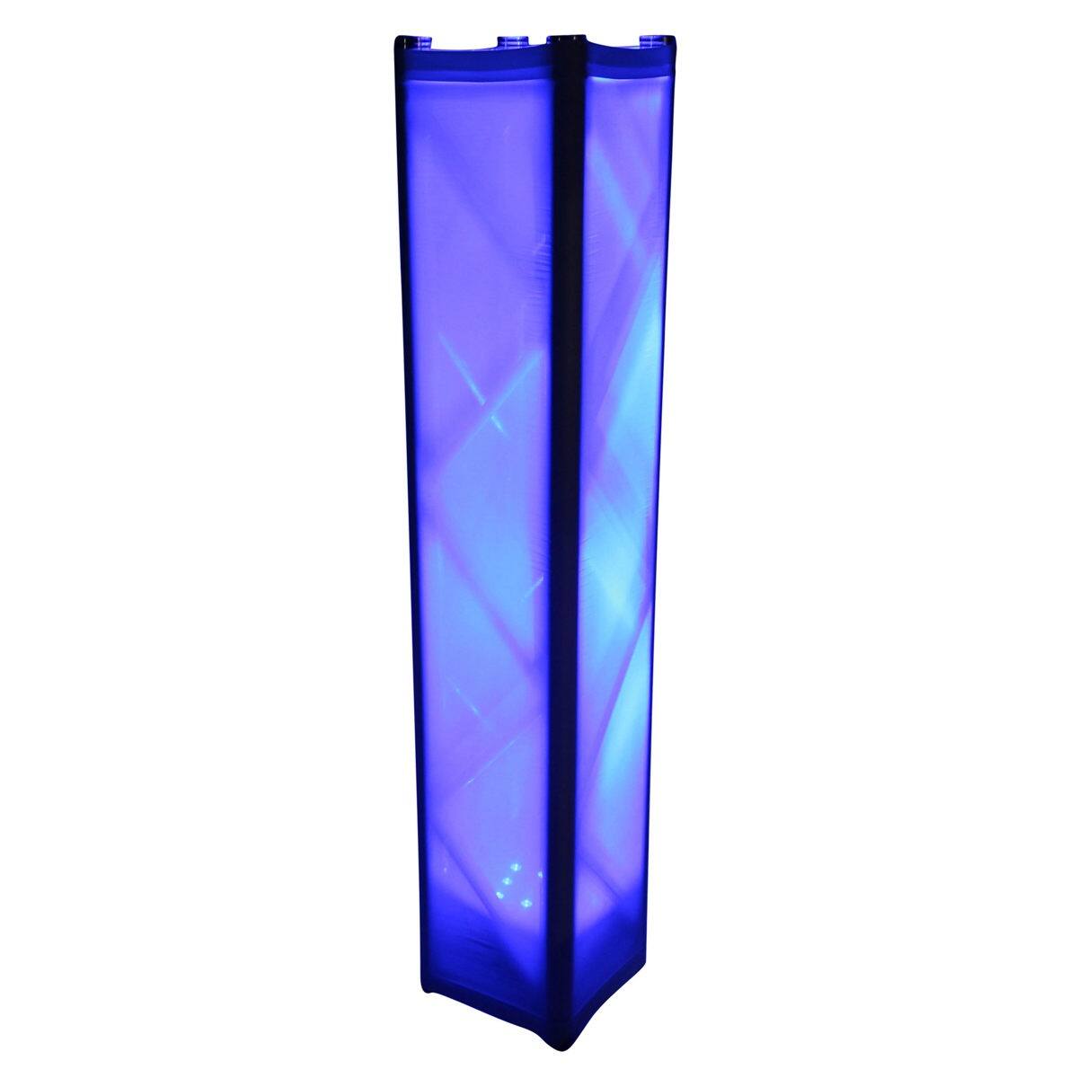Alt View 3. ProX - ProX XTC-SQ492TS 4.92' Lycra Cover Scrim Sleeve for 12" Quad Box Truss Segment, White.