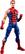 Angle. Marvel - Marvel Legends Series Magic: The Gathering Battle-Damaged Spider-Man, 6" Action Figure plus Exclusive Foil Trading Card.