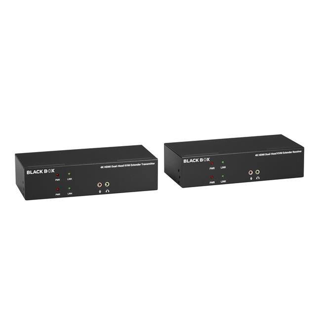 BLACK BOX  
4K HDMI Dual-Head KVM Extender  
BLACK BOX PAY  
LINK  
HDMI 0 0  
XIV