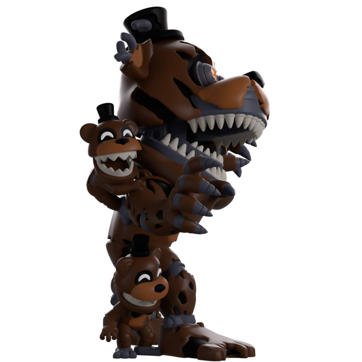 Alt View 2. Youtooz - FNAF: Nightmare Freddy and Freddles Vinyl Figure #69.