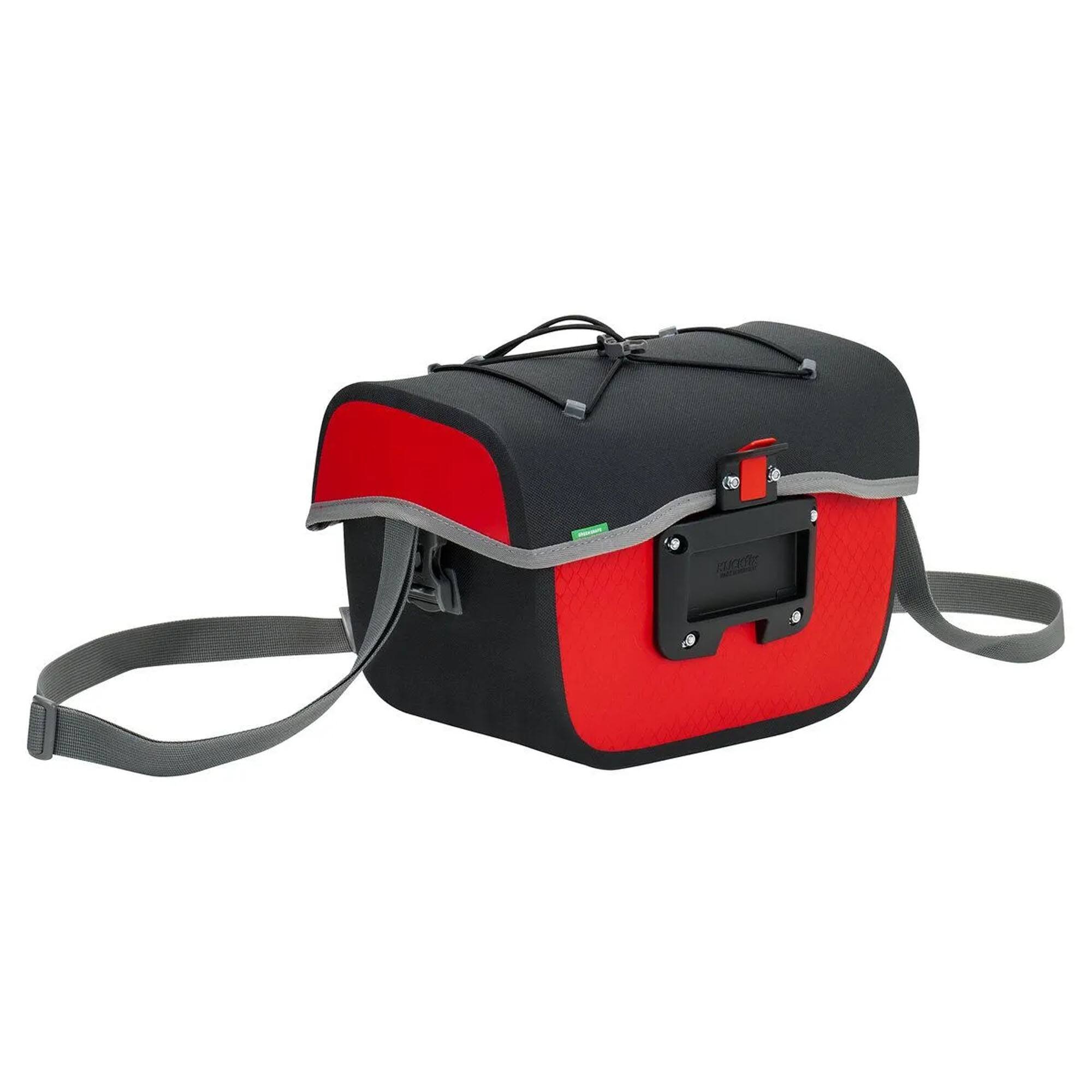 Alt View 2. VAUDE - Vaude Aqua Box Handlebar Bag - Red - Red.