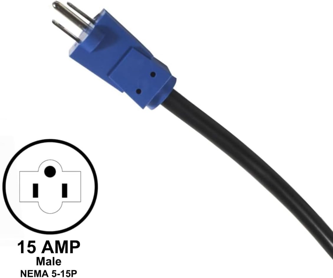 15 AMP Male NEMA 5-15P