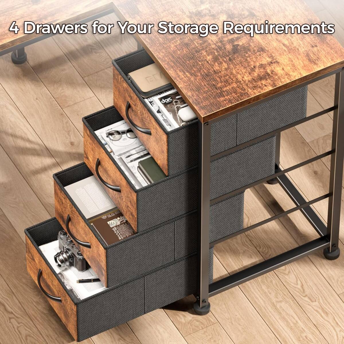 4 Drawers for Your Storage Requirements