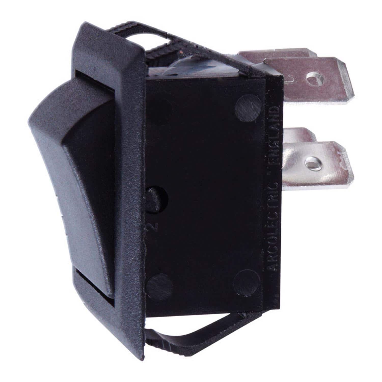 Jandorf - 20 amps Double Pole Rocker Power Tool Switch 1 pk - Black