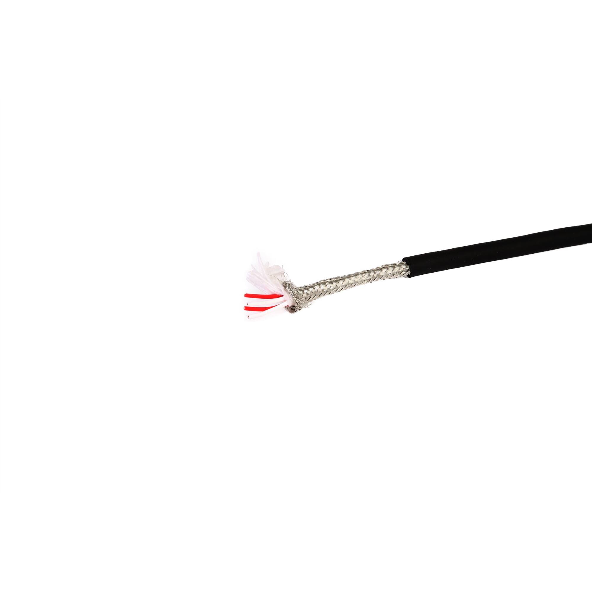 Alt View 7. Lyxpro - 10 ft Male XLR to 1/4" TRS, Star Quad Microphone Cable with High End Sound Clarity - Black - Black.