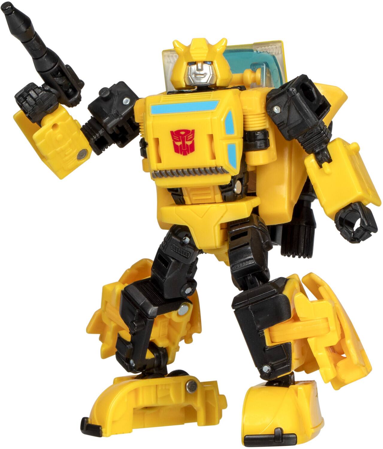 Alt View 1. Hasbro - Hasbro Collectibles - Transformers - Legacy - Deluxe Class Origin Bumblebee   - COLLECTIBLES - Multicolor.