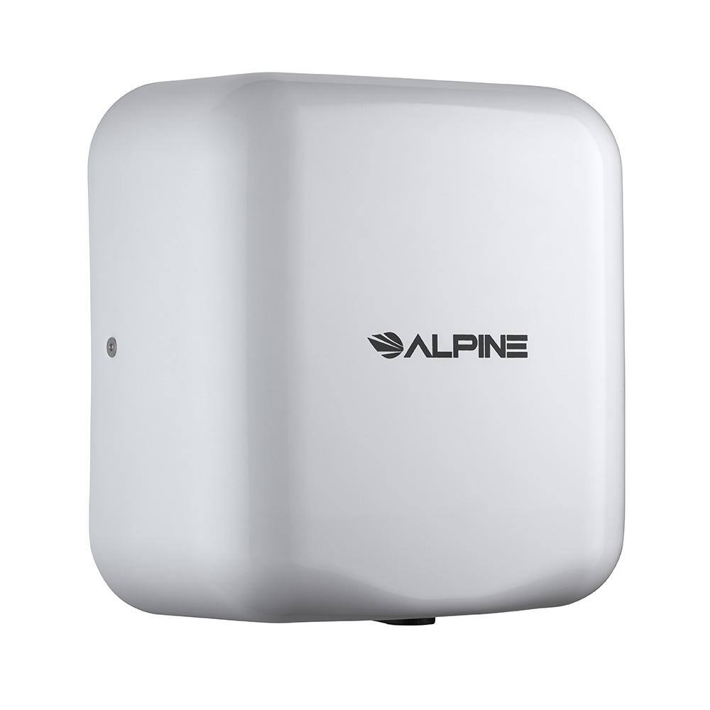 Alt View 1. Alpine Industries - Hemlock Commercial Automatic High-Speed 120V Electric Hand Dryer 2 Pack - White.