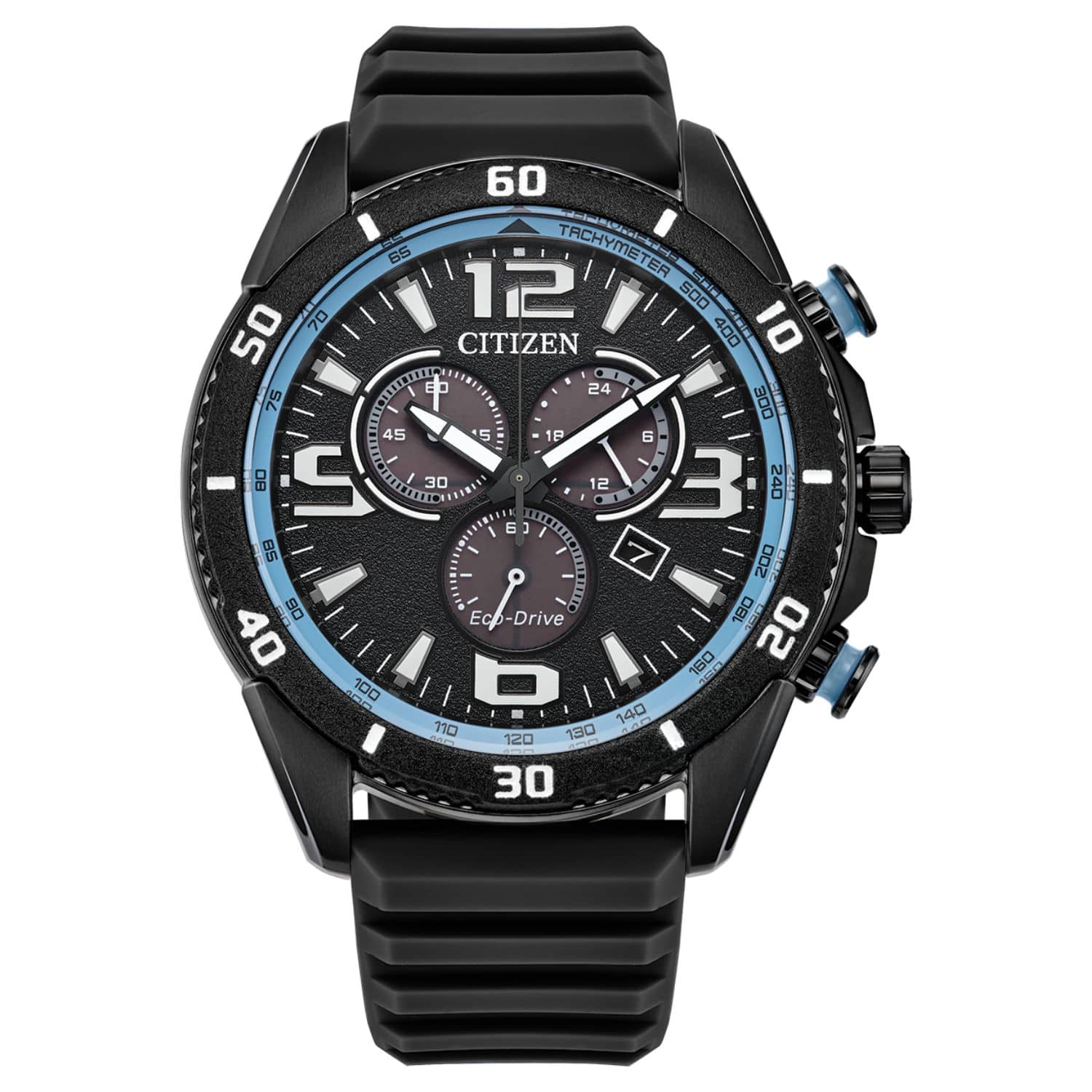 Citizen - Men's Brycen Dial Watch - AT2587-02E - Black
