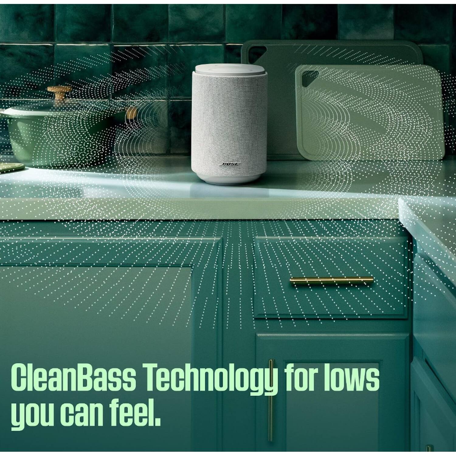 BOSC  
CleanBass Technology for lows you can feel.
