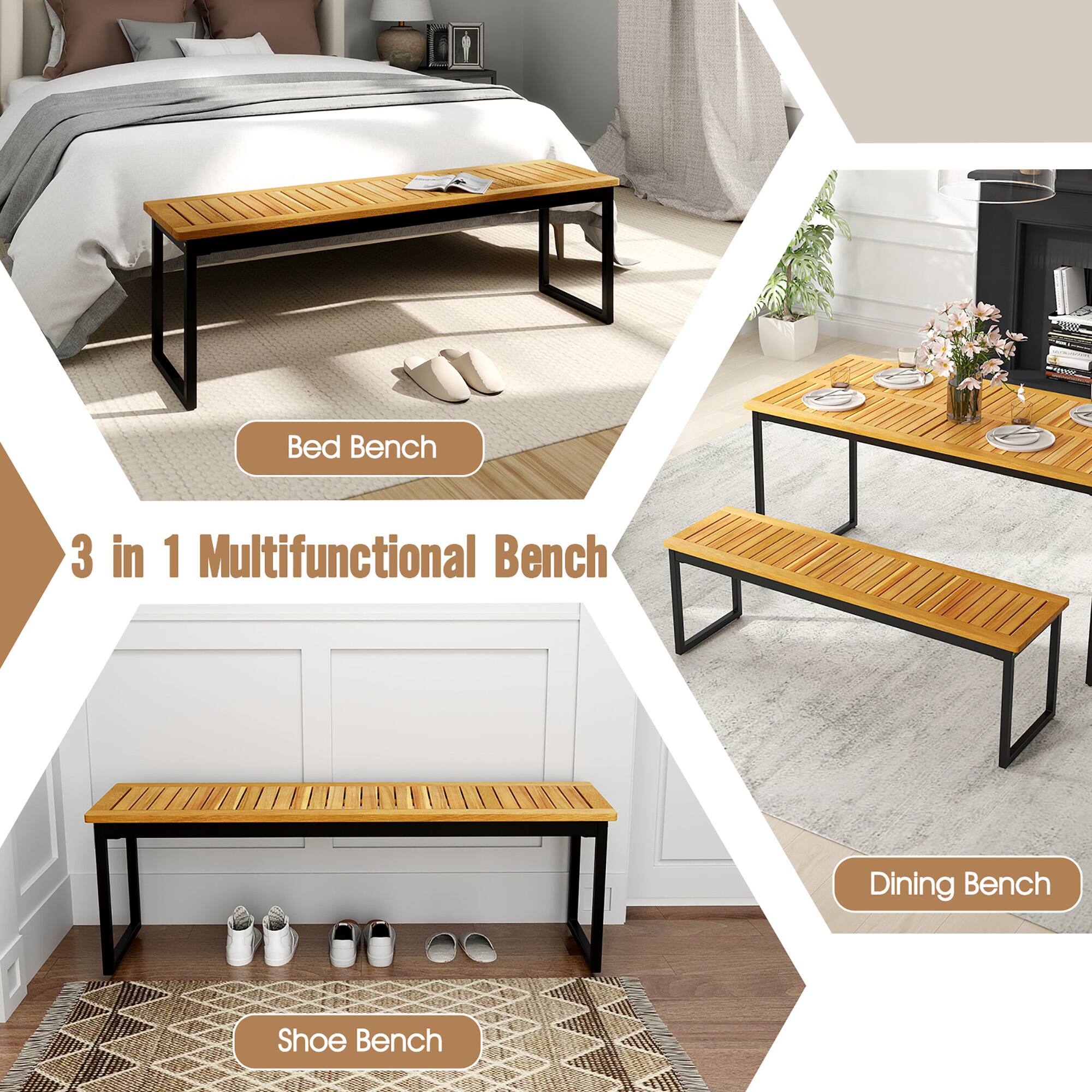 Bed Bench, Dining Bench, Shoe Bench