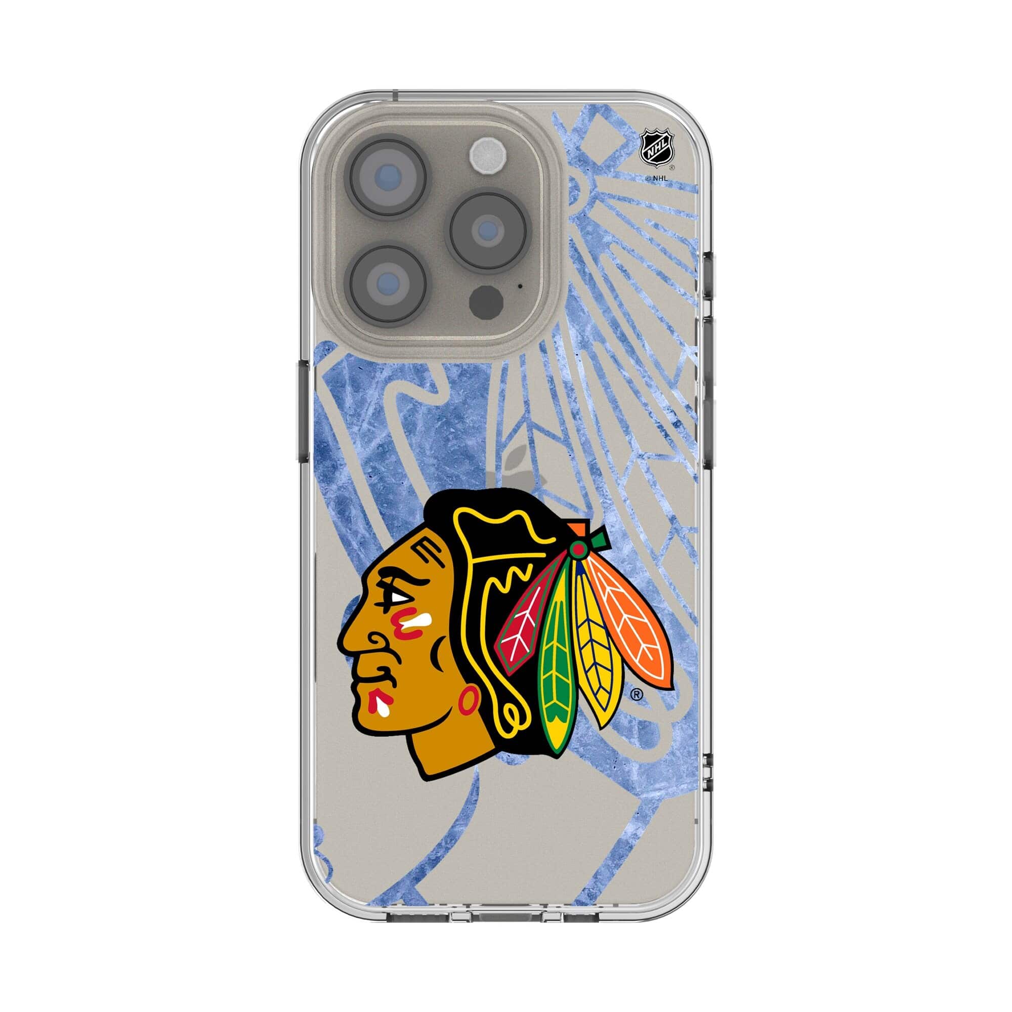 Keyscaper - NHL - Chicago Blackhawks iPhone Clear Ice Case - 12/12 Pro - Multicolor price history on PriceWatchPro