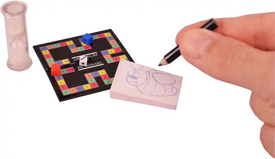 Super Impulse World's Smallest Pictionary Game Black 5021 - Best Buy