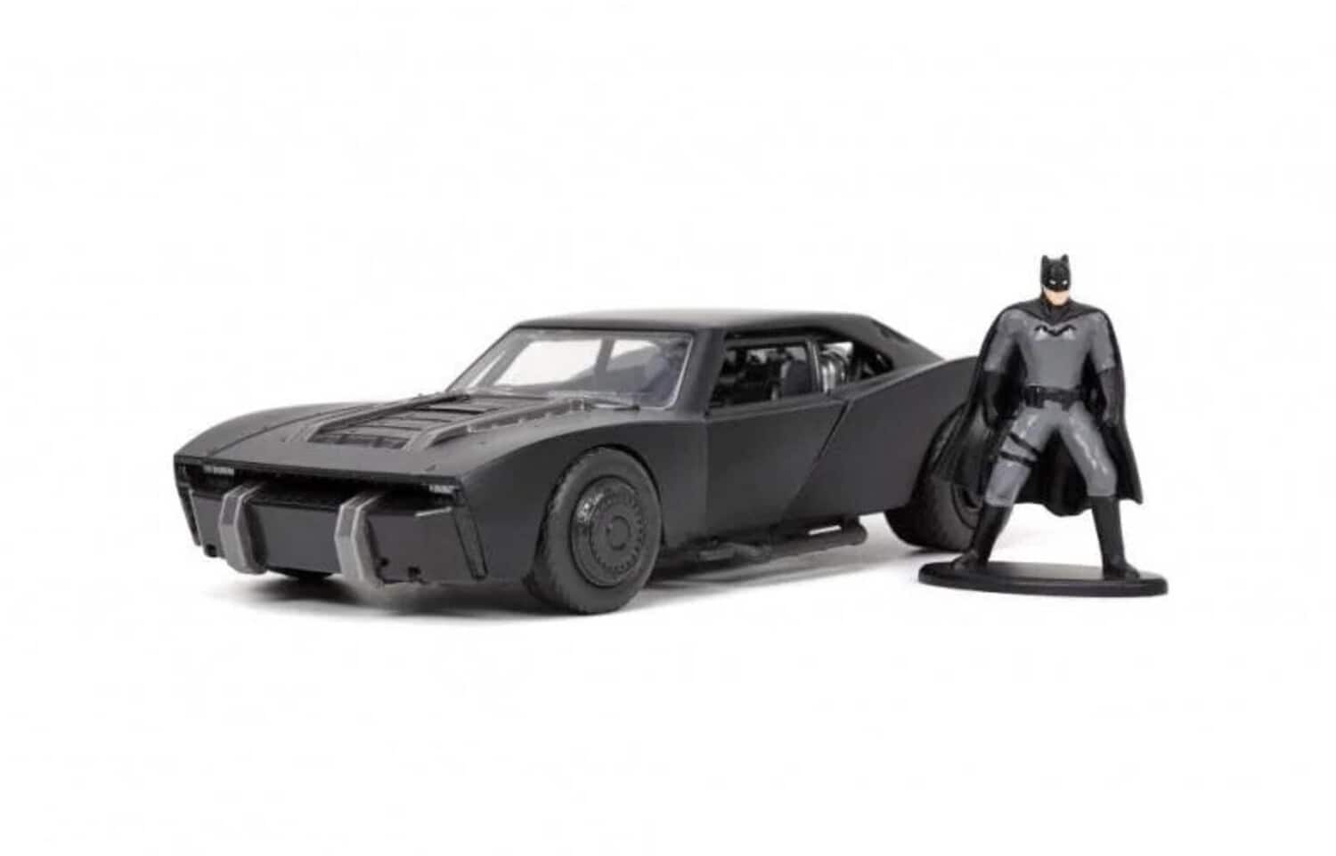 Jada Toys - 1:32 The Batman (2022 ) - Hollywood Rides - Batmobile with Batman Figure - COLLECTABLES - Mulitcolor